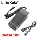Зарядное устройство LiitoKala, для батарей 12 В, 24 В, 36 В, 48 В, серии 3671013, 18650, литиевых, 12,6 В, 29,4 В пост. тока, 5,5 х 2,1 мм