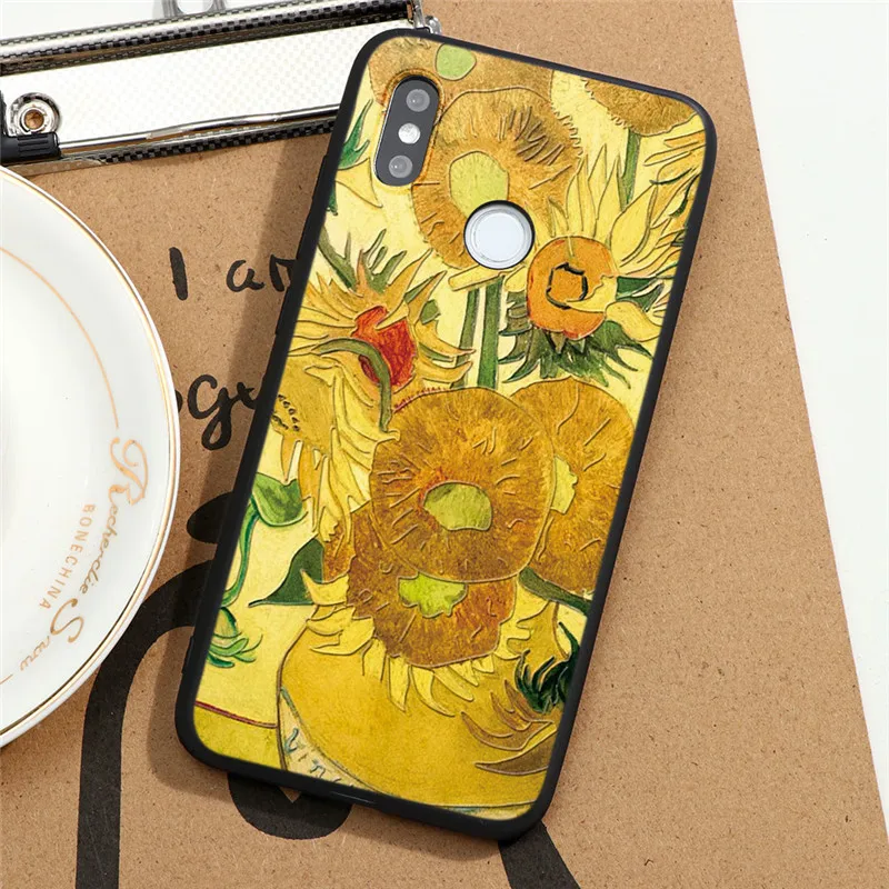 Чехол с 3D рисунком маслом и тиснением для Xiaomi Redmi Note 8T 5A 4X 7 6 5 L30 K20 8A Mi 9 SE A3 Lite A2 9T Pro 10