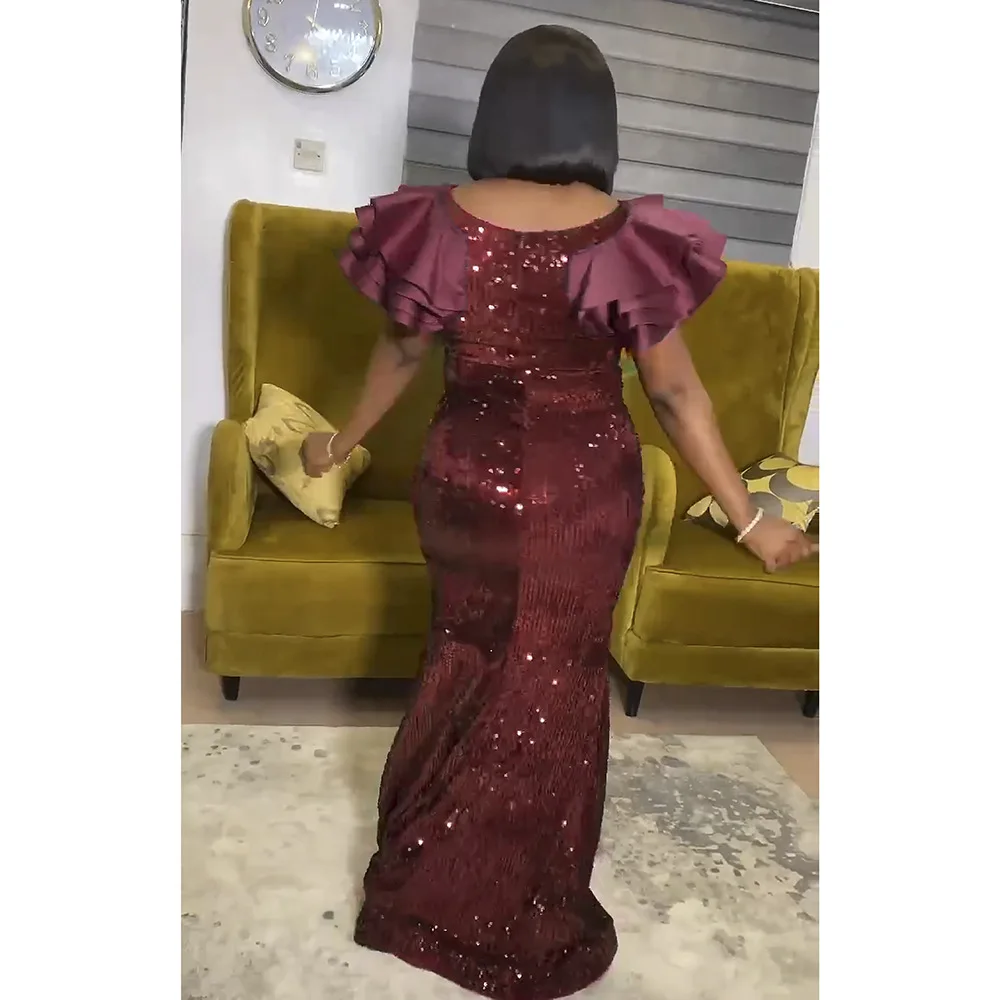 African Dresses For Women 2022 Autumn Stripe Africa Clothing Muslim Long Maxi Dress High Quality Fashion Lady | Тематическая одежда