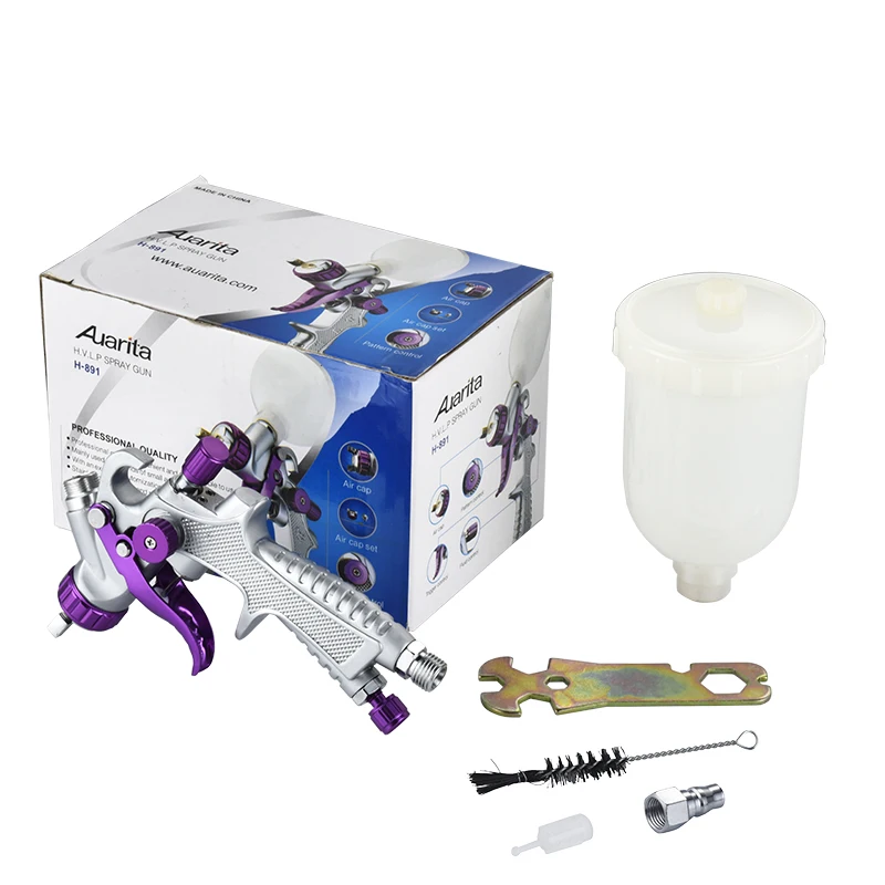 

MINI Spray Gun Auarita H-891 0.8mm HVLP high quality car painting gun mini H891 Spray tool