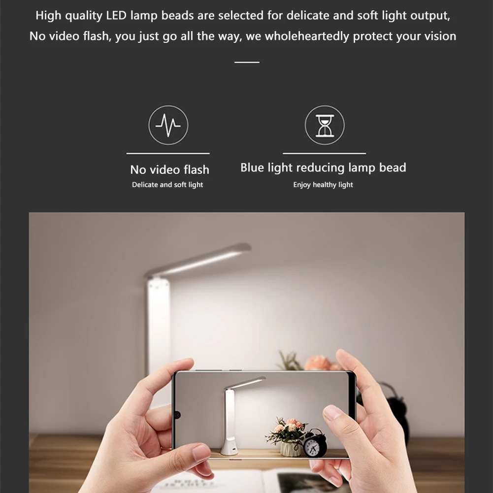 

Bedroom Lamp Simple Eye Reading LED USB Creative Office Learning Home Outdoor Flashlight Multifunctional Table Lamp