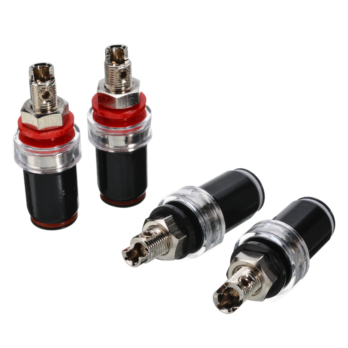 Новинка 4 шт. аудиоразъем с родиевым покрытием Hi-Fi усилитель клемма динамика