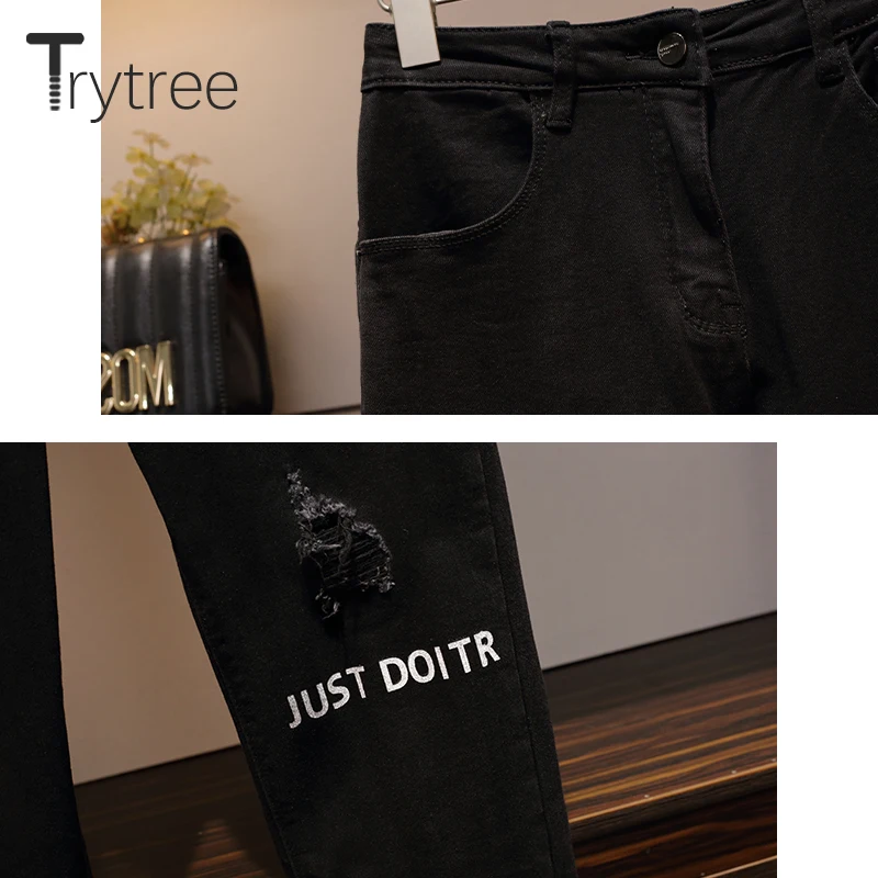 Весенний комплект из двух предметов Trytree 2020 повседневный лоскутный топ с