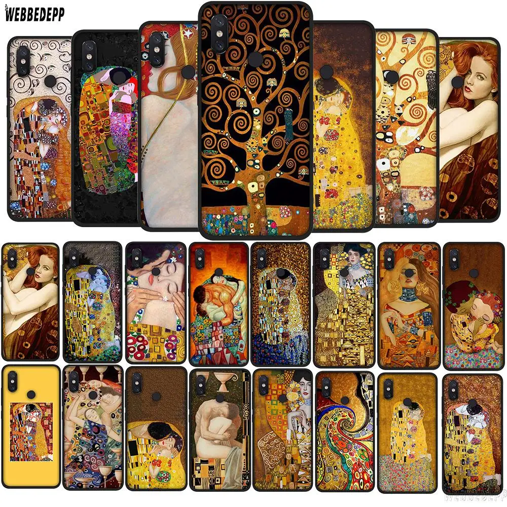 Kiss by Gustav Klimt дизайнерский ТПУ силиконовый чехол для телефона Xiao mi Red 7A 8A K20 Note 8 9T A3 Pro