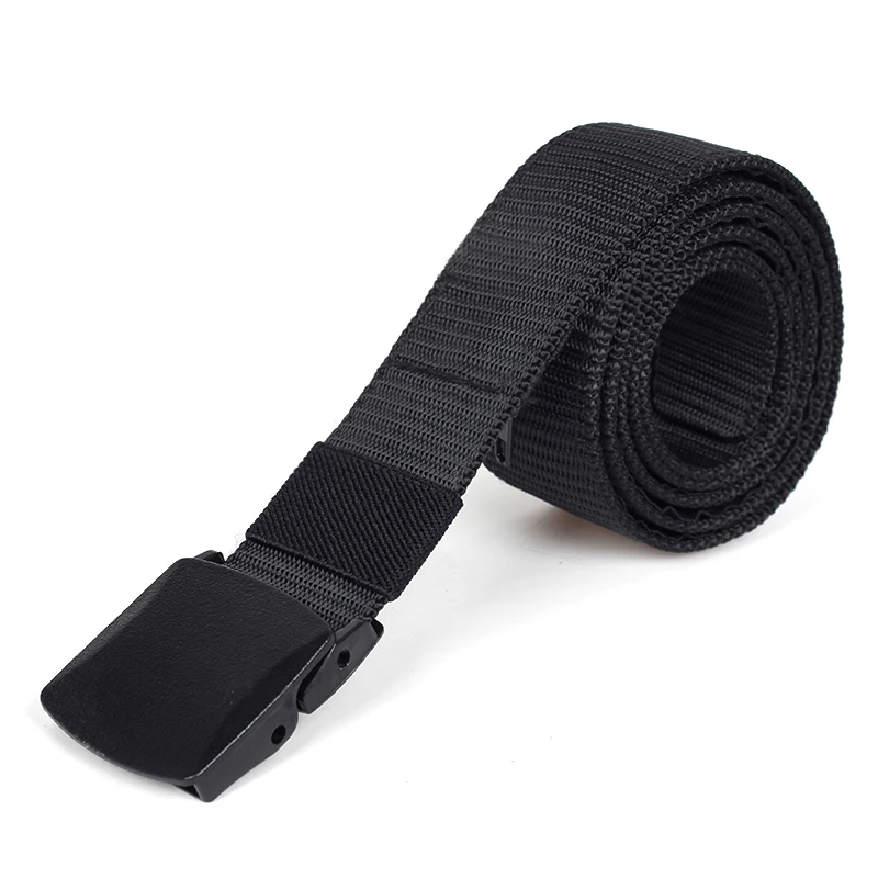 2020 новый металлический пояс с пряжкой для джинсов модный из парусины военный