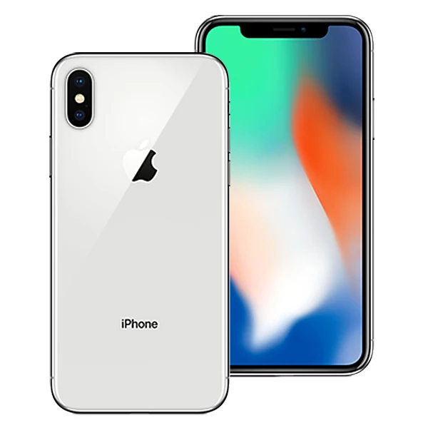 Silver Разблокированный Apple iPhone X Hexa Core 3 Гб ram смартфон 5," 4G LTE 12MP двойная задняя камера распознавание лица 64 Гб/256 Гб мобильный телефон - Цвет: Silver