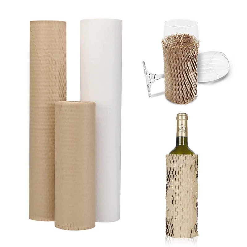 

50 см рулон крафт-бумаги, подарочная упаковка, сотовая бумага, ручная работа, декоративный подарок, упаковочный материал для свадьбы, дня рож...