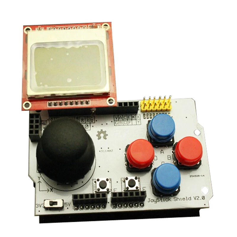 

Arduino game joystick expansion board module JoyStick Shield analog keyboard and mouse