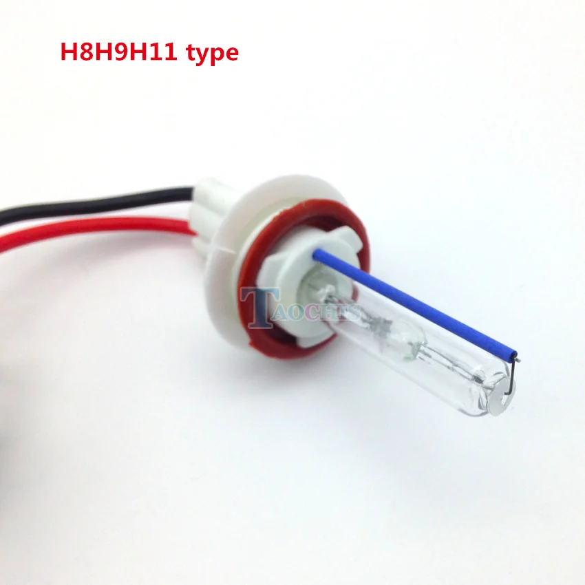 Taochis 12V 75W автомобильные ксеноновые лампы H1 H3 H7 H8 H9 H11 9005 9006 880 881 Мотоцикл головной светильник замена лампы 6000 К 8000