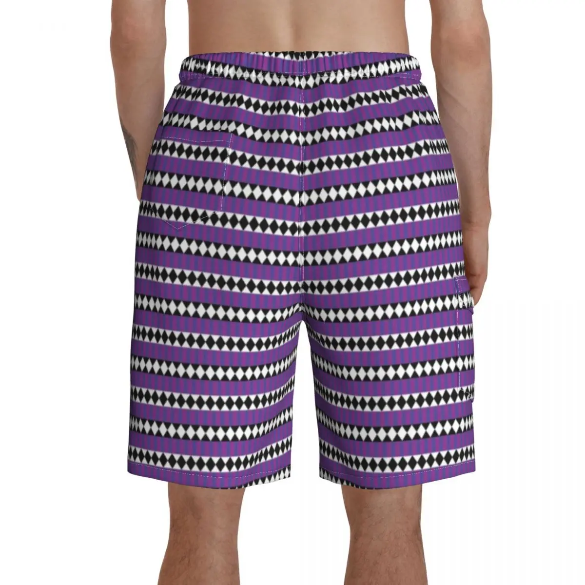 

Jojo Bizarre Adventure Board Shorts Swimming Trunks Polyester Men Beach Pattern Swim Trunks
