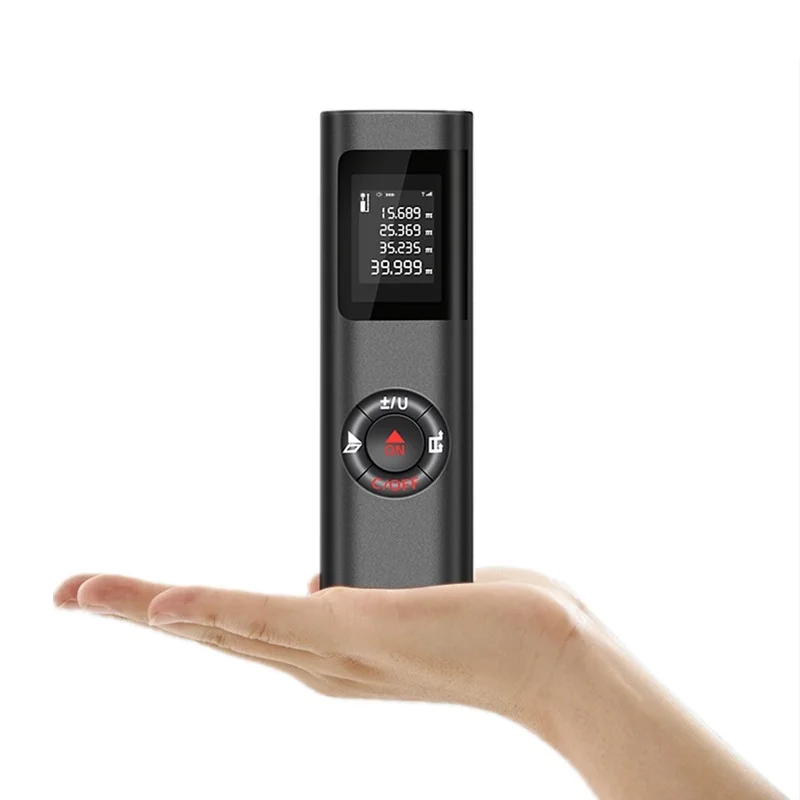 

Mini Handheld USB Rechargeable Laser Distance Meter High Precision Infrared Electronic Ruler 40m/131ft Laser Range Finder