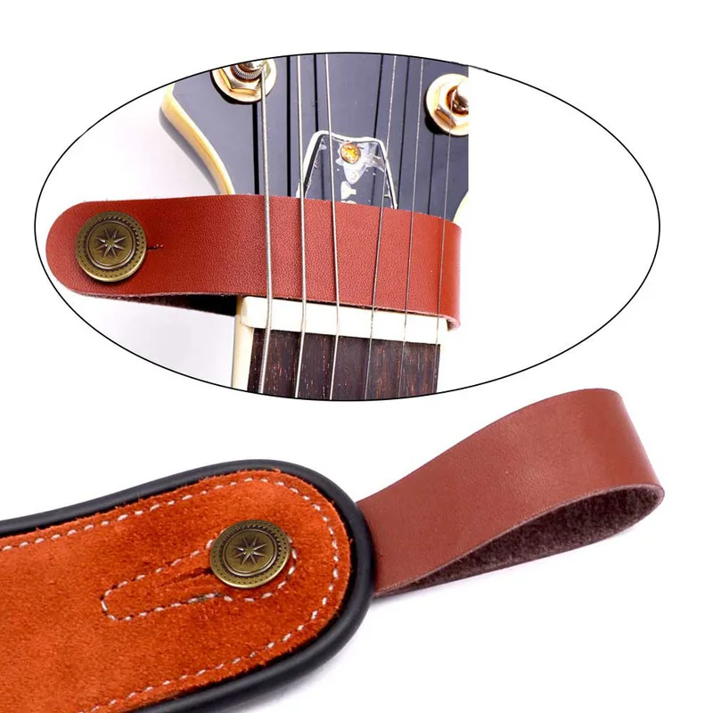 1 шт. кожаный держатель для гитары с креплением на голову|Детали и аксессуары