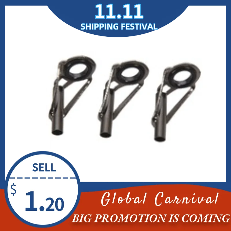 3 шт 5 мм глаз внутренний диаметр Удочка направляющая наконечник рыбный полюс