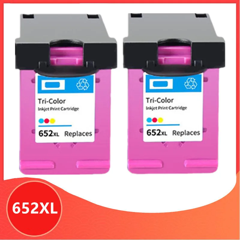 Чернильный картридж для HP 652 XL Deskjet 1115 1118 2135 2136 2138 3635 3636 3835 4535 2 шт.|Детали принтера| |