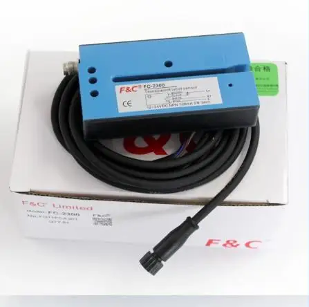 

FC-2300 Ultrasonic sensor for clear labels all kinds labels gap detection u-shaped transparent label sensor Packing Machine