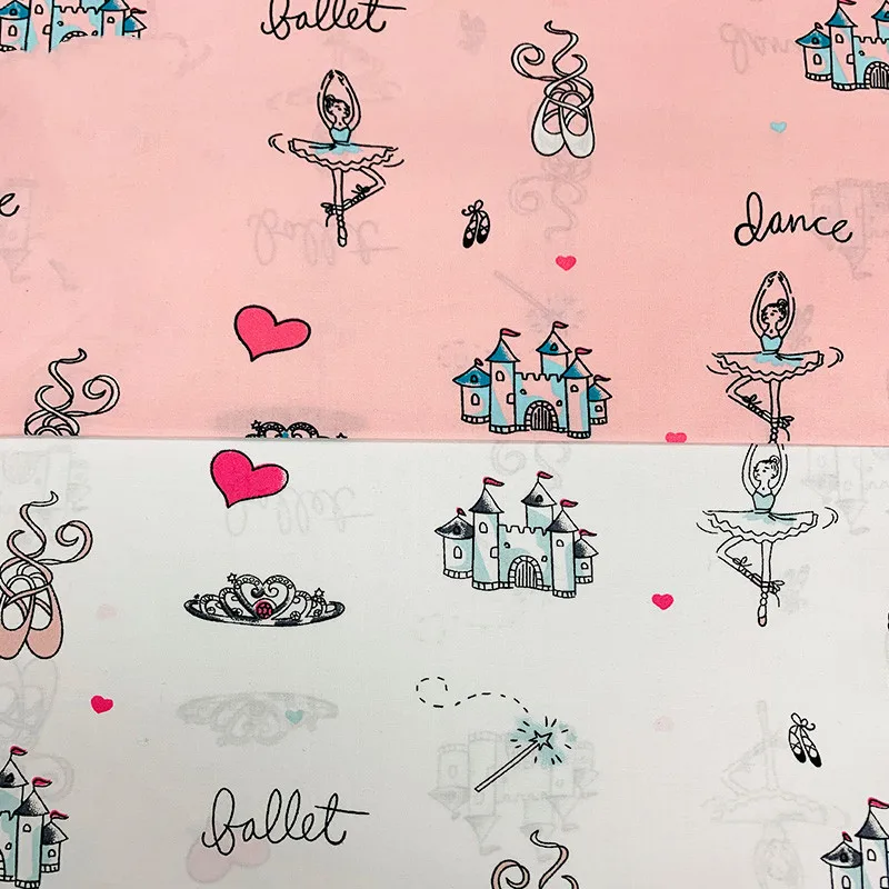 Хлопчатобумажная ткань KDF28 для девочек украшение детской комнаты занавеска