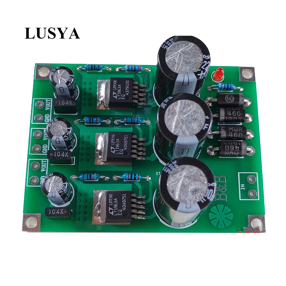Lusya LT1963A 3 способа независимый линейный Регулируемый источник питания с высокой