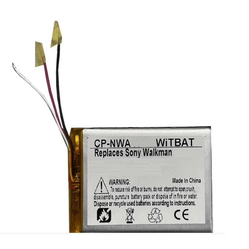 New Battery for Sony Walkman NW-A105 NW-A106 NW-A107 Player Li-Polymer Rechargeable Pack Replacement 3.7V LIS1623HNPC | Электроника