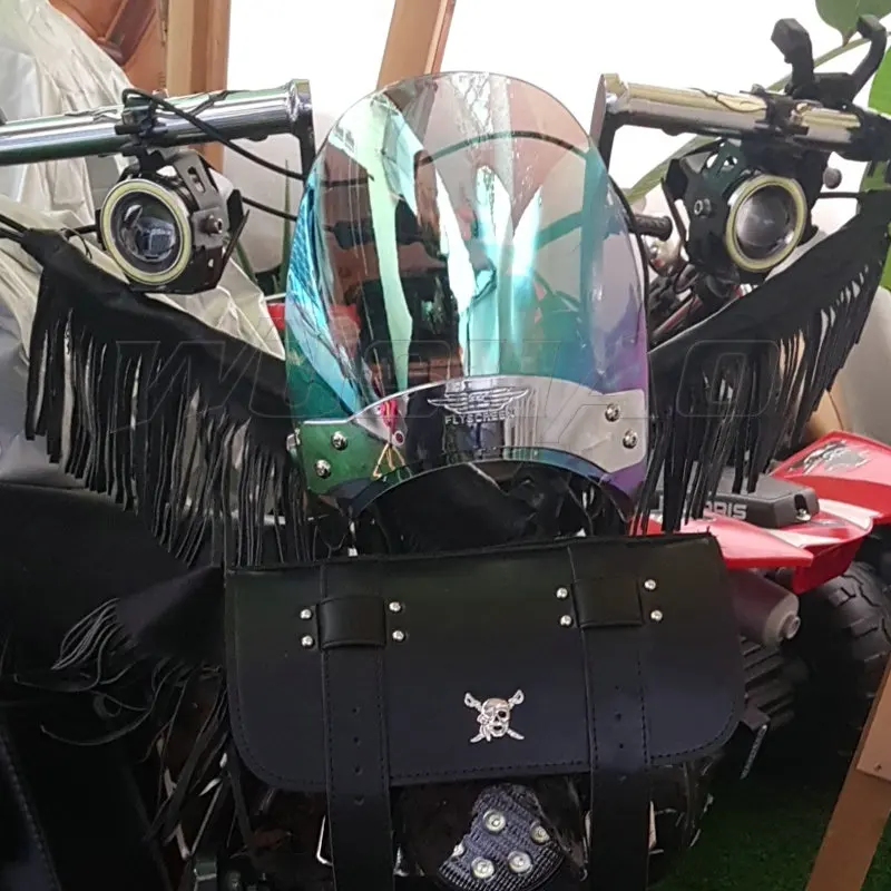 Лобовое стекло Ветер Экран для 1993 - 2013 Harley Dyna супер широкий Glide FXDWG FXDX уличный Боб