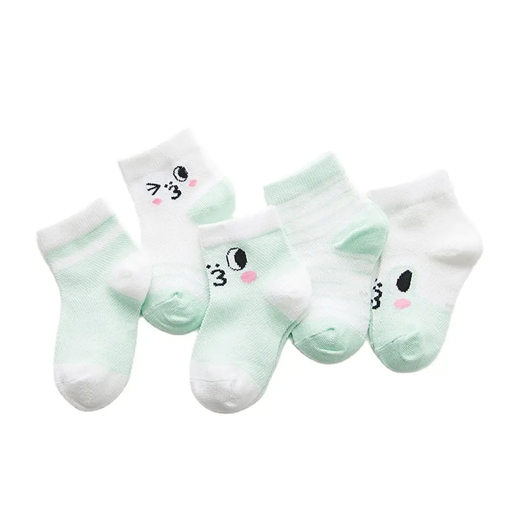 5 парт/Лот детские носки весна лето новинка для мальчиков и девочек с животными