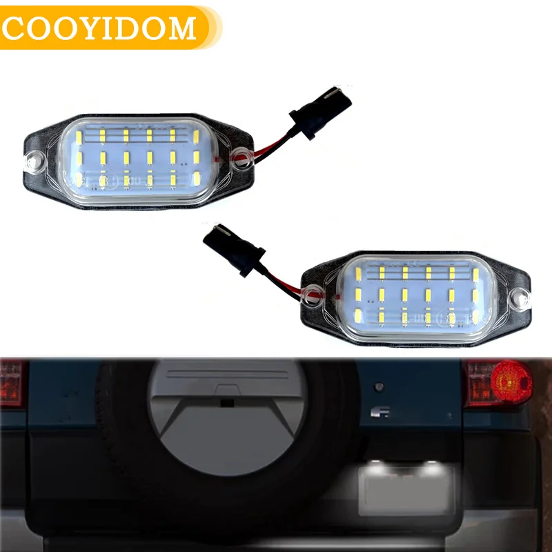 Беласветодиодный светодиодная подсветильник ка номерного знака для Lexus LX450 1996-1998