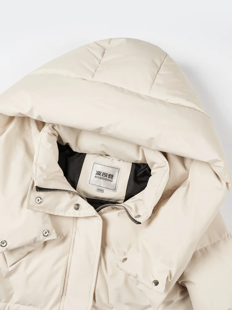 Женский пуховик BOSIDENG длинная пуховая парка новая модная зимняя одежда съемный