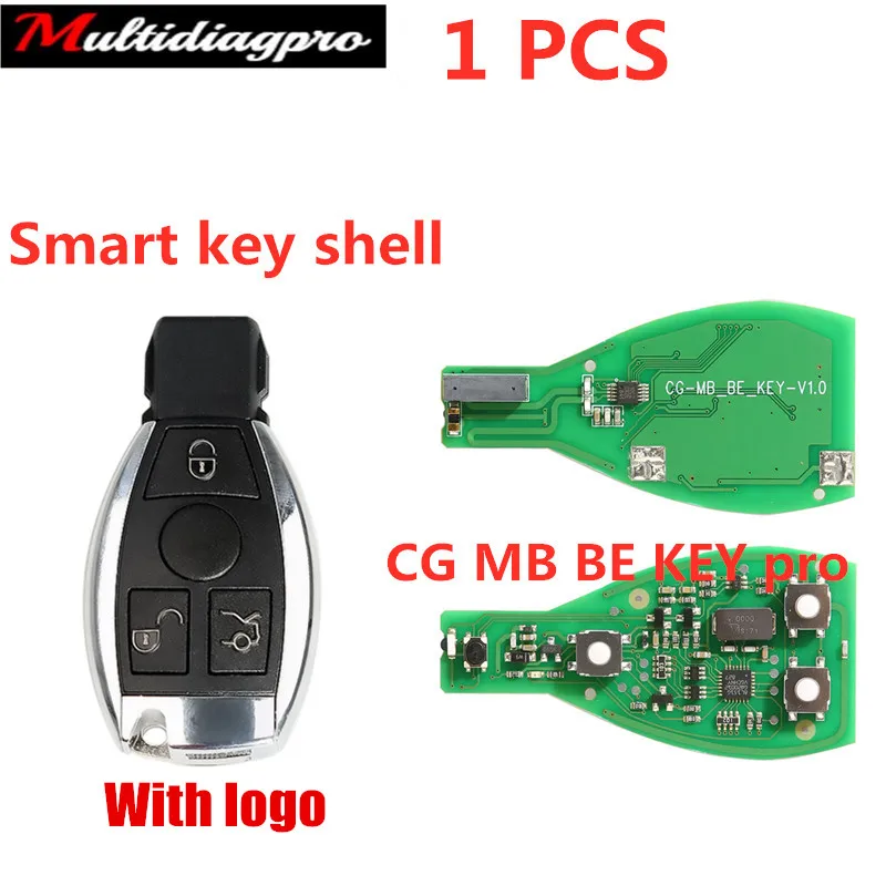 1 шт. смарт-ключ с 3 кнопками для benz Plus CGDI CG MB BE key pro улучшенная версия идеально