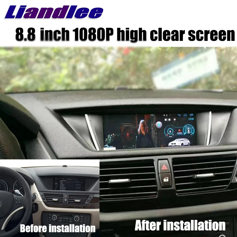 Автомобильный мультимедийный плеер Liandlee NAVI для BMW X1 E84 2009 ~ 2015 автомобильное радио