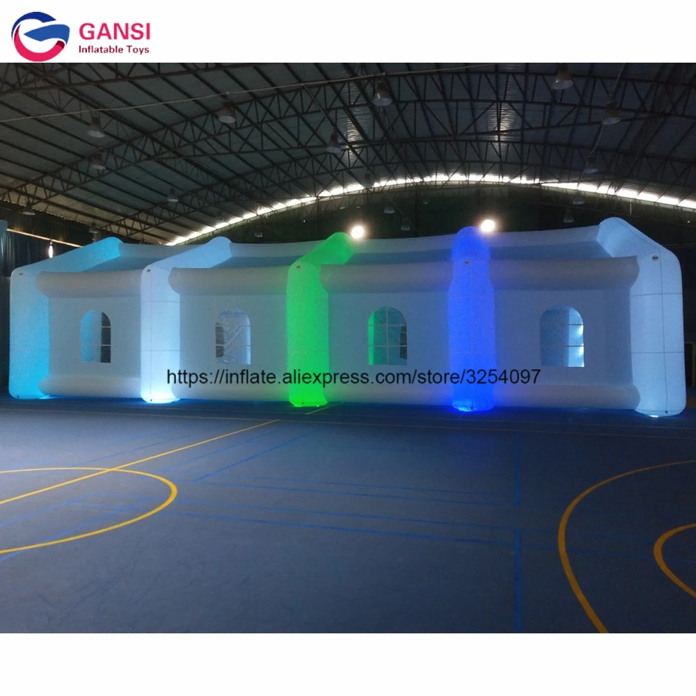 Открытый события надувной тент для вечеринок 600d Оксфорд ткань Свадебный Тент со