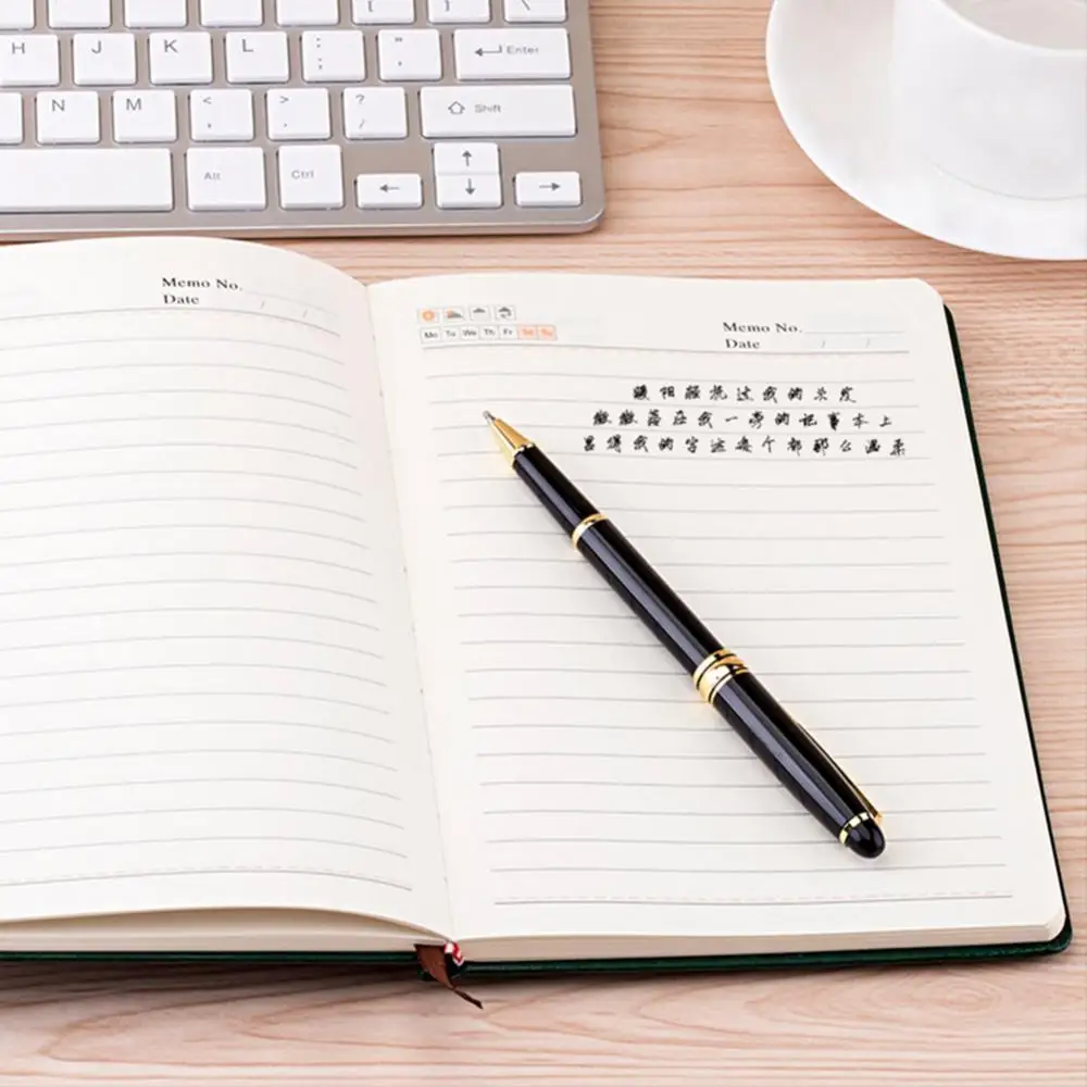 Лазерный Тетрадь планировщик связующего книги толстой тетради журнал тетрадь