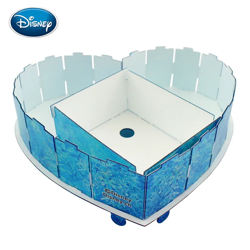 

Disney three-dimensional puzzle ice romance Aisha Princess music box DIY music box puzzle toy puzzle