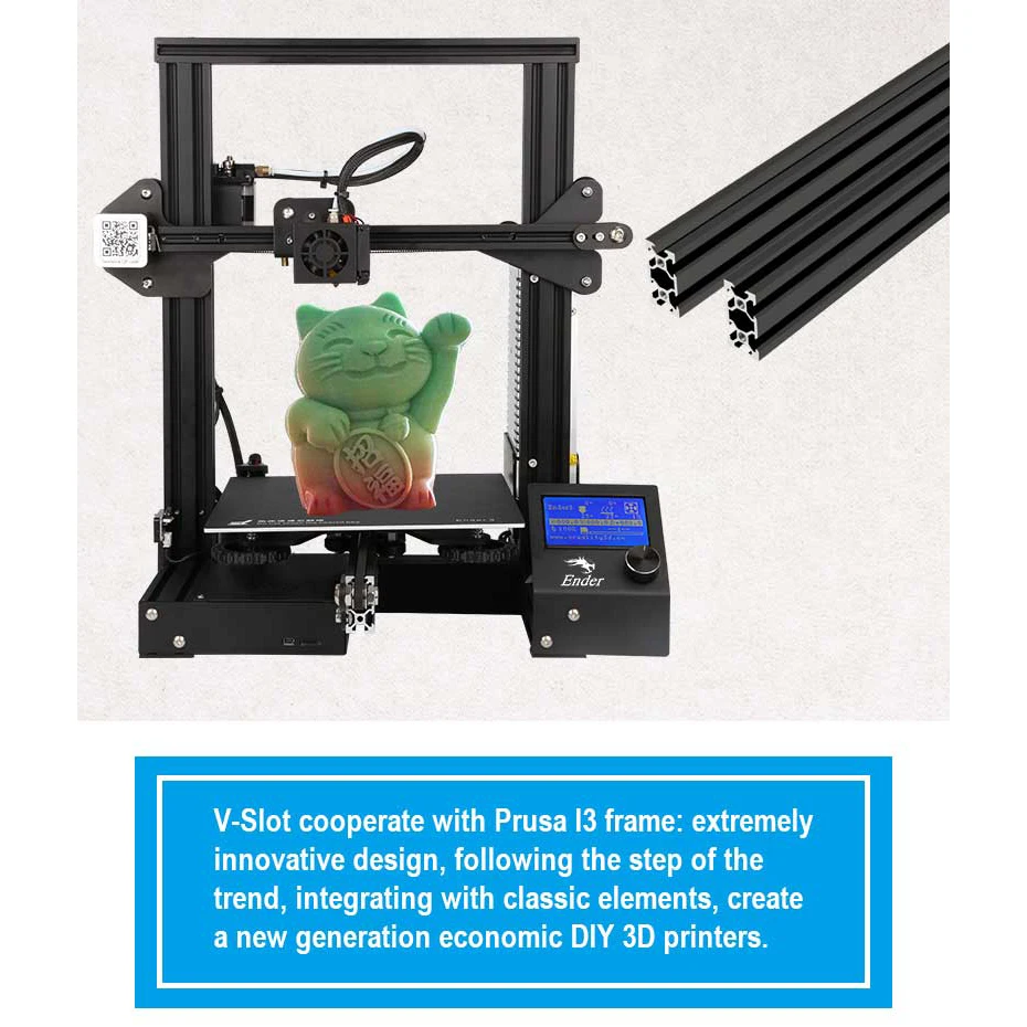 Новый бренд Ender-3 Pro 3d принтер открытая сборка большой размер печати 3D Drucker Impresora