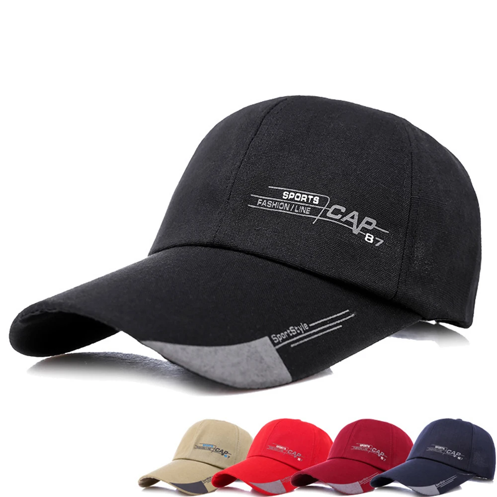 Высококачественная хлопковая Регулируемая бейсбольная кепка для спорта на