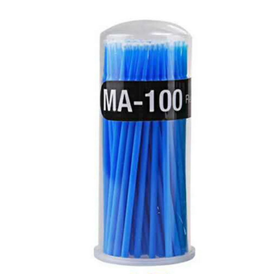 

Hot Sale 100pcs/pack Disposable Makeup Brushes Swab Durable Micro Mascara Brush Eyelash Extension Individual Lash Removing Tools