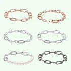 Женский браслет-цепочка из серебра 925 пробы