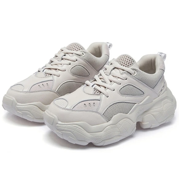 

2021 Spring Autumn Platform Sneakers Women Casual Shoes Fashion Thick Bottom Ladies Chunky Sneaker Women Shoes H0022