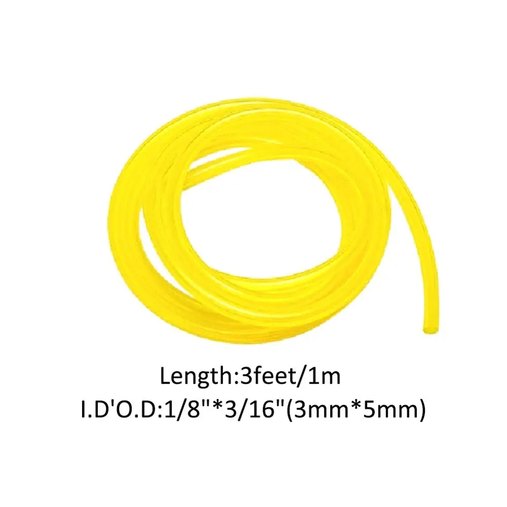 Диаметр топлива для мотоцикла велосипеда 1 метр внутренний диаметр 3 мм * 5 6 желтая
