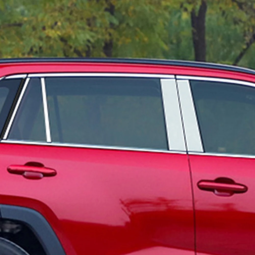 Для Toyota Rav4 Rav 4 XA50 2019 2020 крышка окна двери автомобиля рамка отделка наклейка