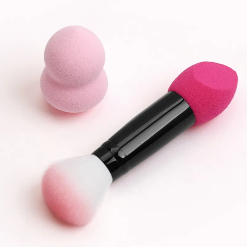 Губка слоеная палочка стержень с двойной головкой в форме капли воды Кисть для