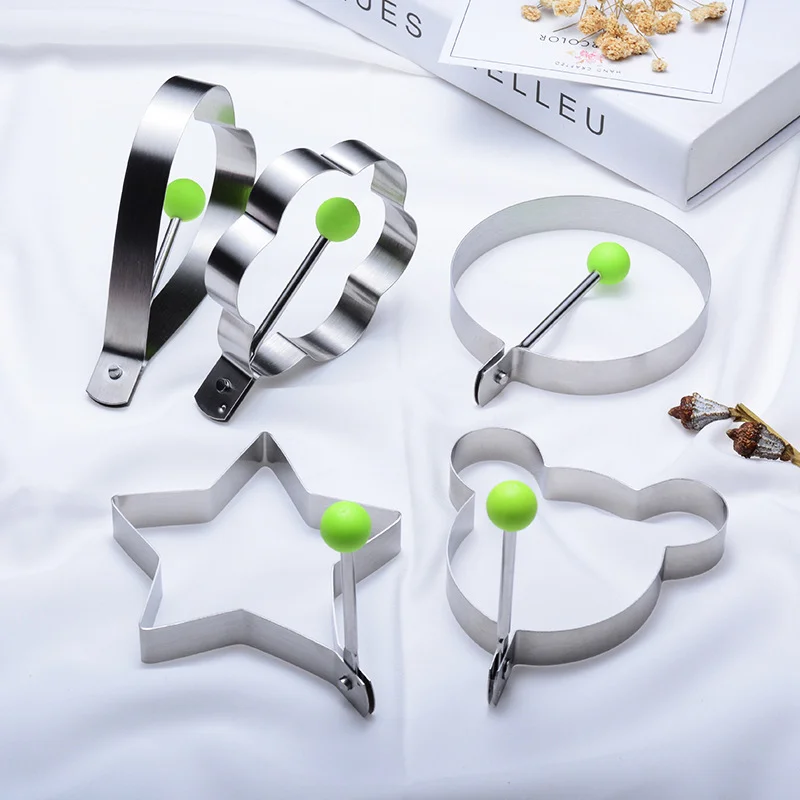 5 стиль жареное яйцо формирователь из нержавеющей стали Форма для блинов жарки