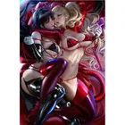 Красные художественные плакаты Overwatch с принтом на заказ для видеоигр, сексуальной девушки, HD настенная Картина на холсте для гостиной, домашнее художественное настенное изображение