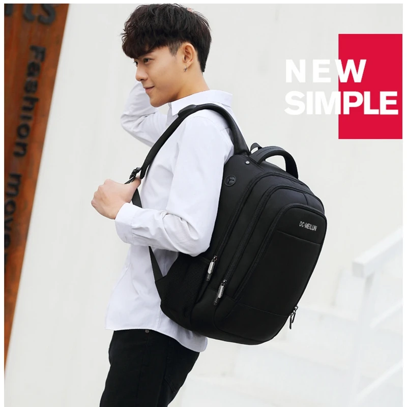 DC. Meilun водонепроницаемый 15 6 дюймовый рюкзак для ноутбука мужской подростковый