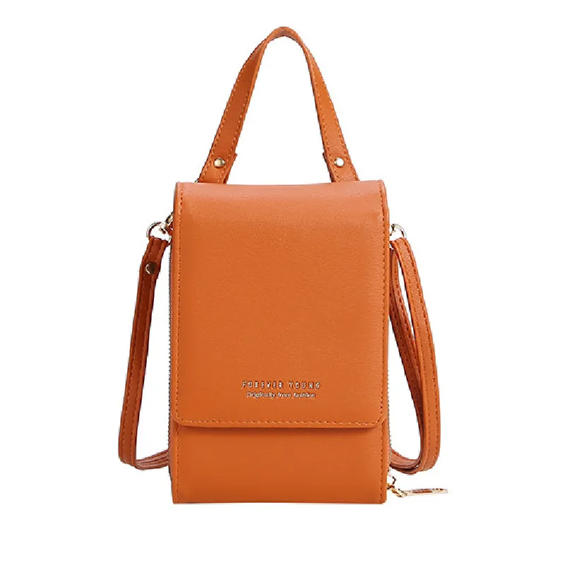 

Mini PU Leather Phone Crossbody Bag for Women 2021 Summer Lady Shoulder Handbag Female Messenger Bag Fashion Brand Luxury Purses
