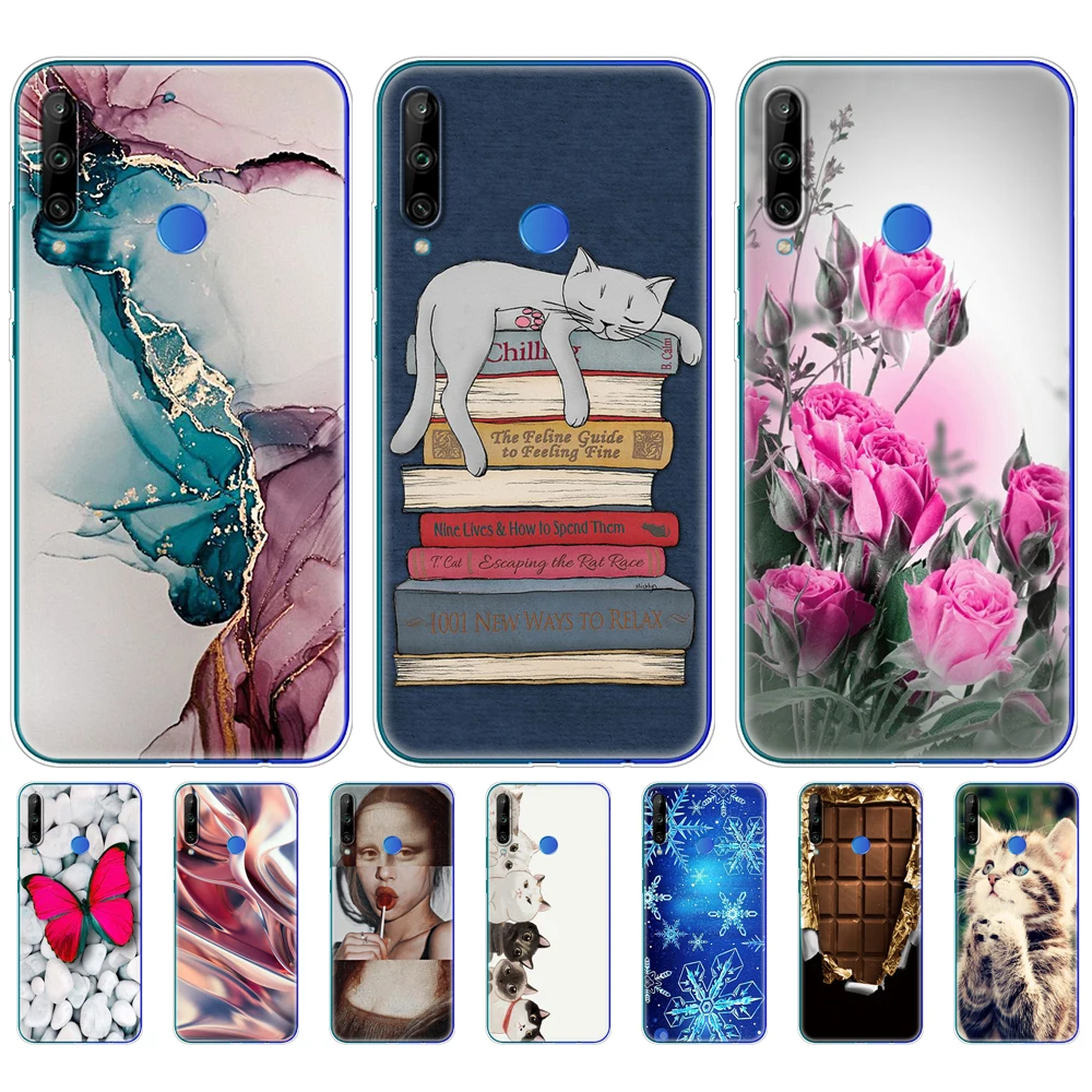 Силиконовый чехол для HONOR 9C 6 39 дюйма мягкий телефона из ТПУ Huawei Honor 9 C