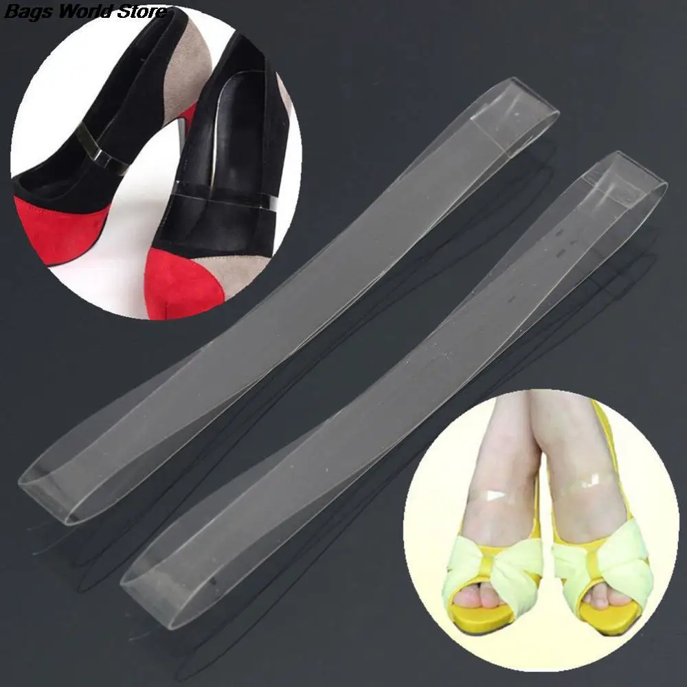 

Невидимые эластичные силиконовые прозрачные шнурки для обуви на высоком каблуке, 1 пара, прозрачные шнурки для обуви, шнурки для обуви, аксессуары для обуви