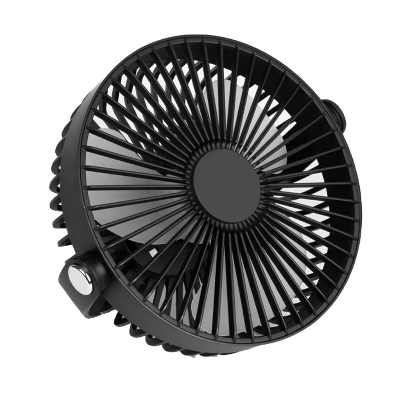 

3000mAh USB Camping Fan with Flexible Tripod LED Lamp for Stroller Tent Car Seat