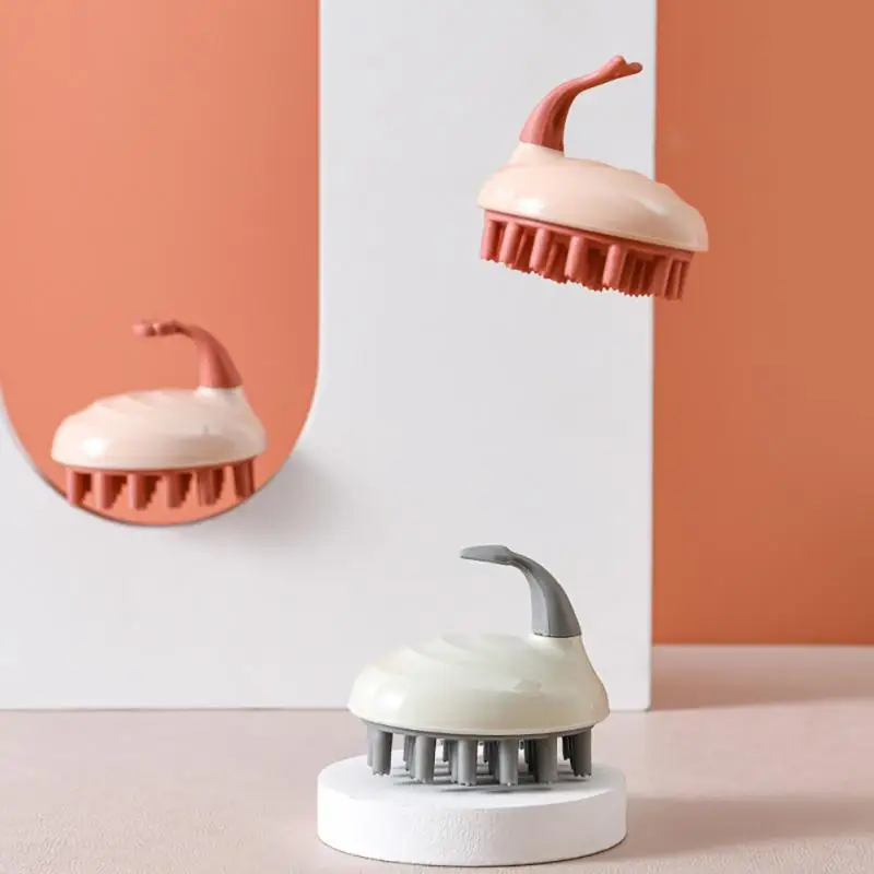 

Детский шампунь и щетка для ванны для удаления перхоти силиконовая детская хлопковая щетка для мытья детского грязевого шампуня