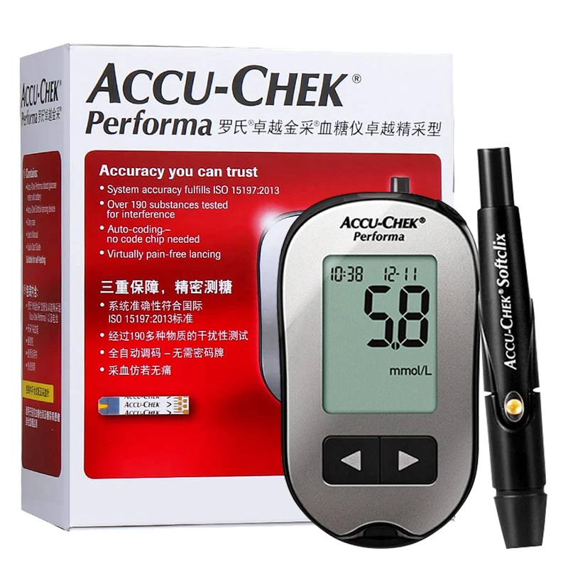 

Roche Blood Glucose Tester Accu-chek Accuchek Excellent Blood Glucose Tester