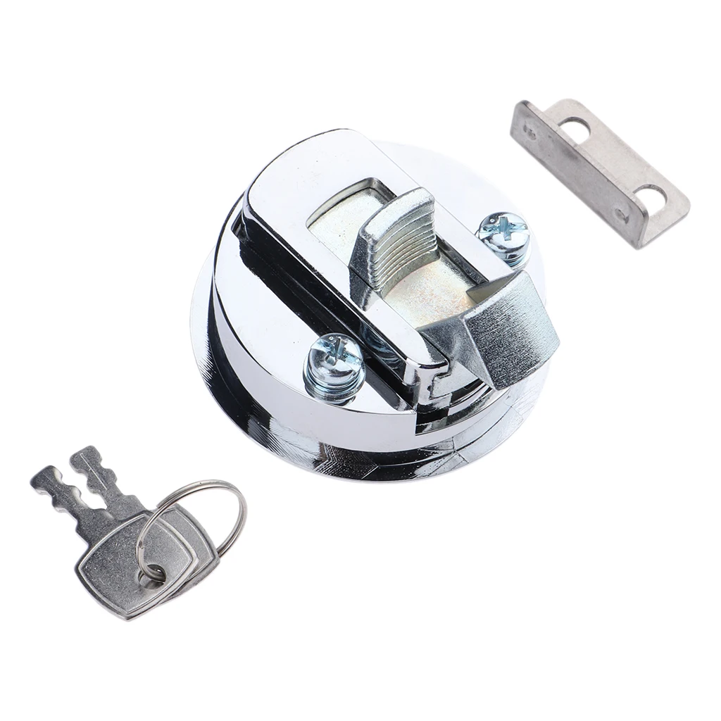 

Boat Hatch Latch Pull, Marine 2 inch 50mm Flush Pull Slam Latches, 316 Stainless Steel, Round Deck Hatch for RV Yacht