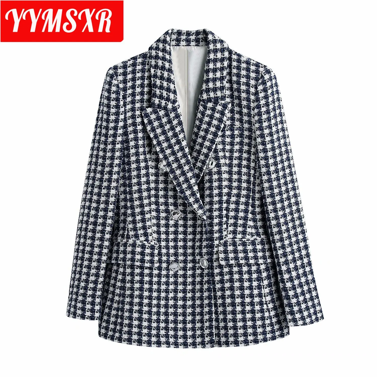 Autumn and Winter New Fashion Small Fragrance Style Han Fan Temperament Texture Slim Suit Jacket Women All-match Casual